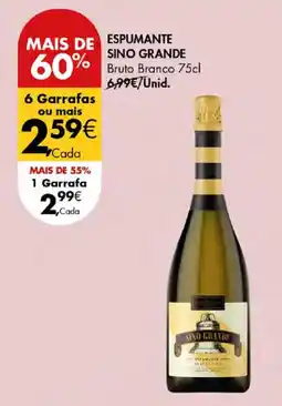 Pingo Doce Espumante sino grande promoção