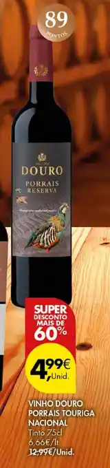 Vinho douro porraís touriga nacional