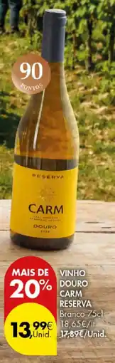Pingo Doce Vinho douro carm reserva promoção