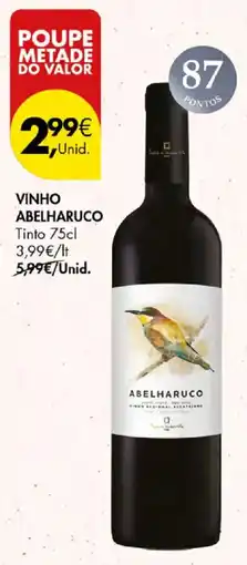 Pingo Doce vinho abelharuco promoção
