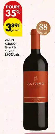 Pingo Doce Vinho altano promoção