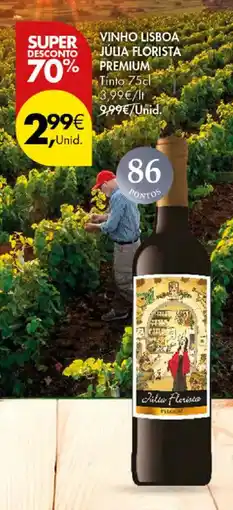 Pingo Doce Vinho lisboa júlia florista premium promoção