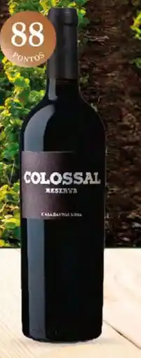Pingo Doce Vinho lisboa colossal reserva promoção