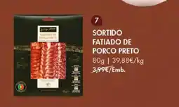 Pingo Doce Sortido fatiado de porco preto promoção