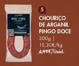 Pingo Doce Chouriço de arganil pingo doce promoção