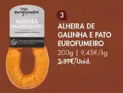 Pingo Doce Alheira de galinha e pato eurofumeiro promoção