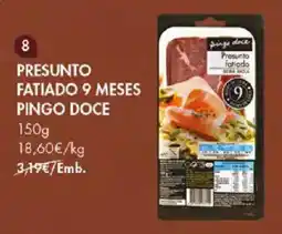 Pingo Doce Presunto fatiado pingo doce promoção