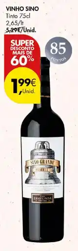 Pingo Doce vinho sino promoção