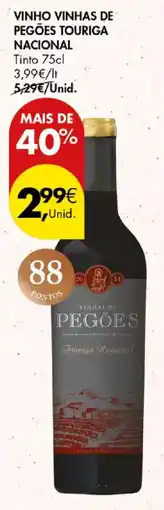 Pingo Doce vinho vinhas de pegões touriga nacional promoção