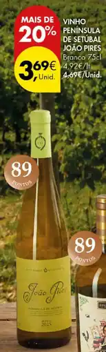 Pingo Doce Vinho península de setúbal joão pires promoção