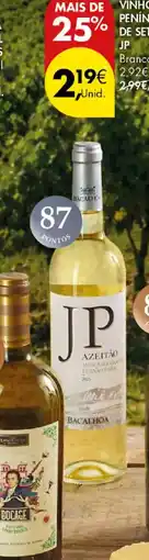 Pingo Doce Vinho Península de Sete JP Branco promoção