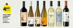Pingo Doce Vinho verde alvarinho reserva promoção