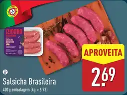 ALDI Salsicha Brasileira Izidoro O Talhante promoção