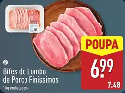 ALDI Bifes do Lombo de Porco Finíssimos promoção