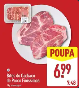 ALDI Bifes do Cachaço de Porco Finíssimos promoção