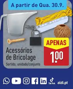 ALDI Acessórios de Bricolage promoção