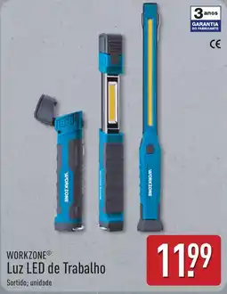 ALDI Workzone luz led de trabalho promoção