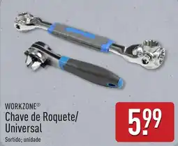 ALDI Workzone chave de roquete/universal promoção