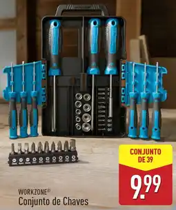 ALDI Workzone conjunto de chaves promoção