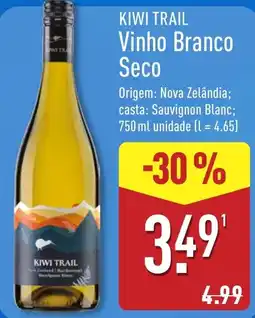 ALDI Kiwi Trail Vinho Branco Seco promoção