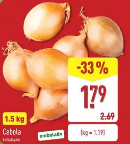 ALDI Cebola promoção