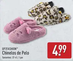 ALDI Up2fashion® Chinelos de Pelo promoção