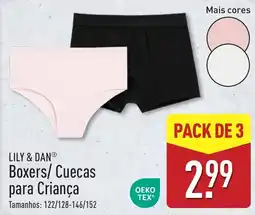 ALDI Boxers/ Cucas para Criança promoção