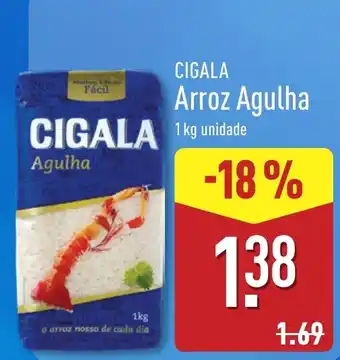 Cigala arroz agulha