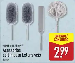 ALDI Home creation acessórios de limpeza extensíveis sortido promoção