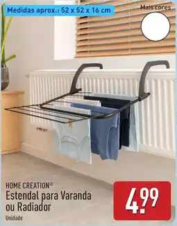 ALDI Home creation estendal para varanda ou radiador promoção