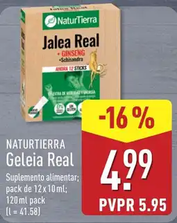 ALDI Naturtierra geleia real promoção