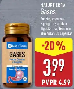 ALDI NaturTierra Gases promoção