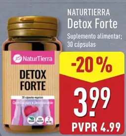 ALDI NaturTierra Detox Forte promoção