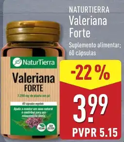 ALDI NaturTierra Valeriana Forte promoção
