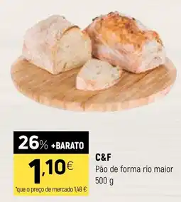 Coviran C&F pão de forma rio maior promoção