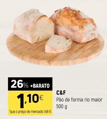 C&F pão de forma rio maior