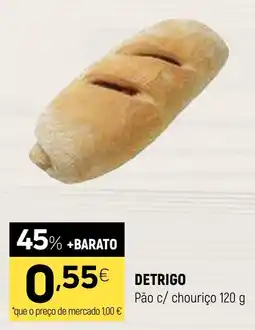 Coviran Detrigo pão c/ chouriço promoção