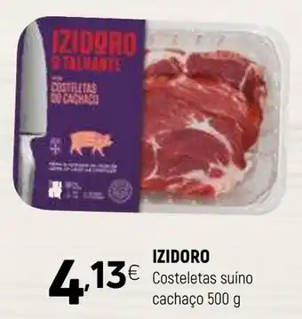 Izidoro costeletas suíno cachaço
