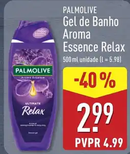 ALDI Palmolive gel de banho aroma essence relax promoção