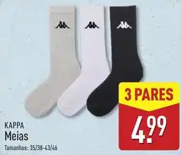 ALDI Kappa meias promoção