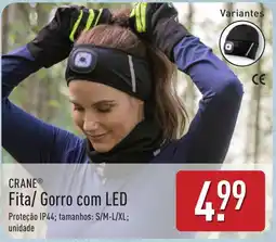ALDI Crane fita/ gorro com led promoção