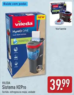 ALDI Vileda sistema h2pro promoção