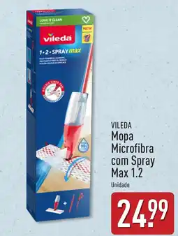 ALDI Vileda Mopa Microfibra com Spray Max 1.2 promoção