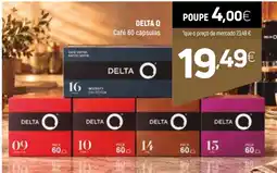 Coviran Delta q café 60 cápsulas promoção