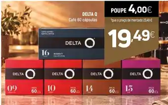 Delta q café 60 cápsulas