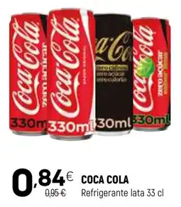 Coviran Coca Cola Refrigerante lata promoção