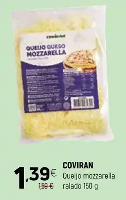 Coviran Coviran queijo mozzarella ralado promoção