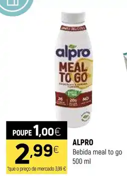 Coviran alpro bebida meal to go promoção