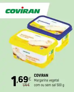 Coviran coviran margarina vegetal com ou sem sal promoção