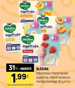 Coviran Blédina sobremesa infantil láctea yogofruta promoção